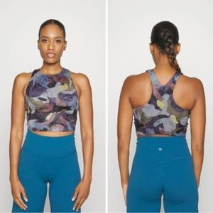Athleta Sports Bra Conscious Crop Low Impact Longline Sports Bra Size Small